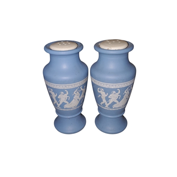 Milmar Industries Vintage Glass Salt And Pepper Set - Picture 2 of 4